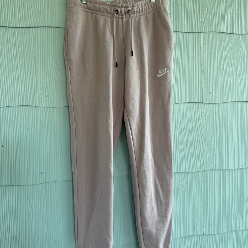Nike Taupe/Beige Jogger Track Pants